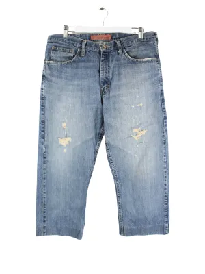 Lee Relaxed Bootcut 3/4 Jeans Blau W34 L26