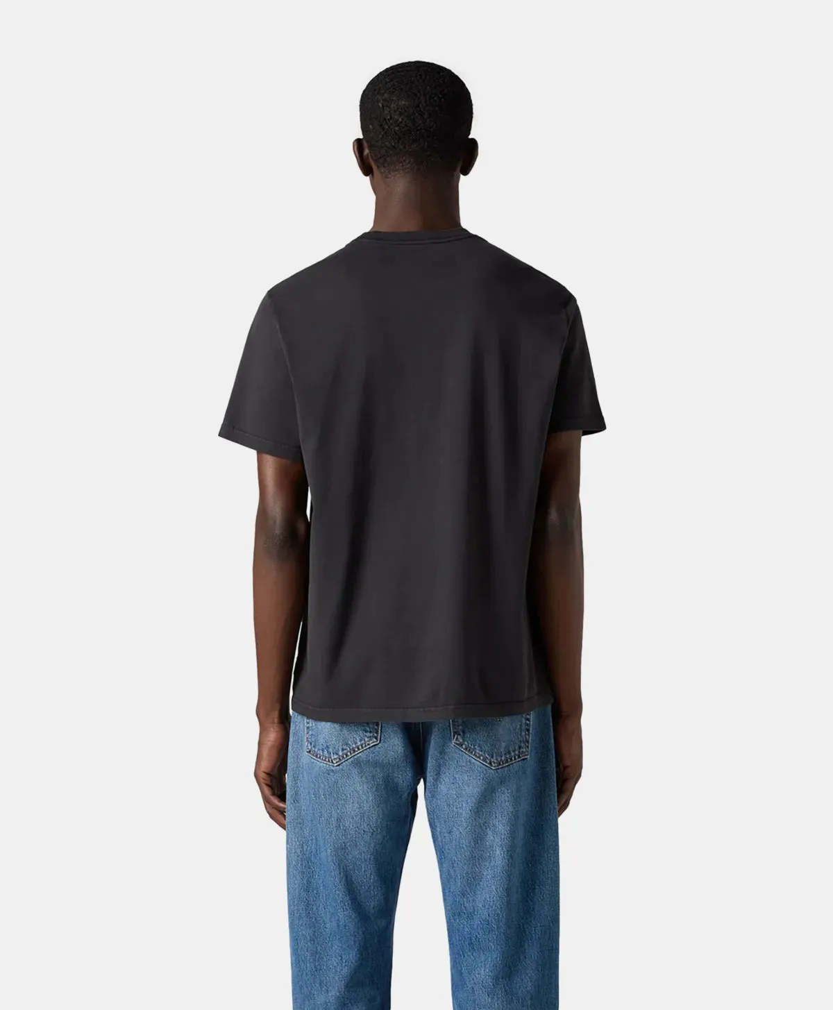 LEVIS SS RELAXED FIT SERIF LOGO MINERAL BLACK
