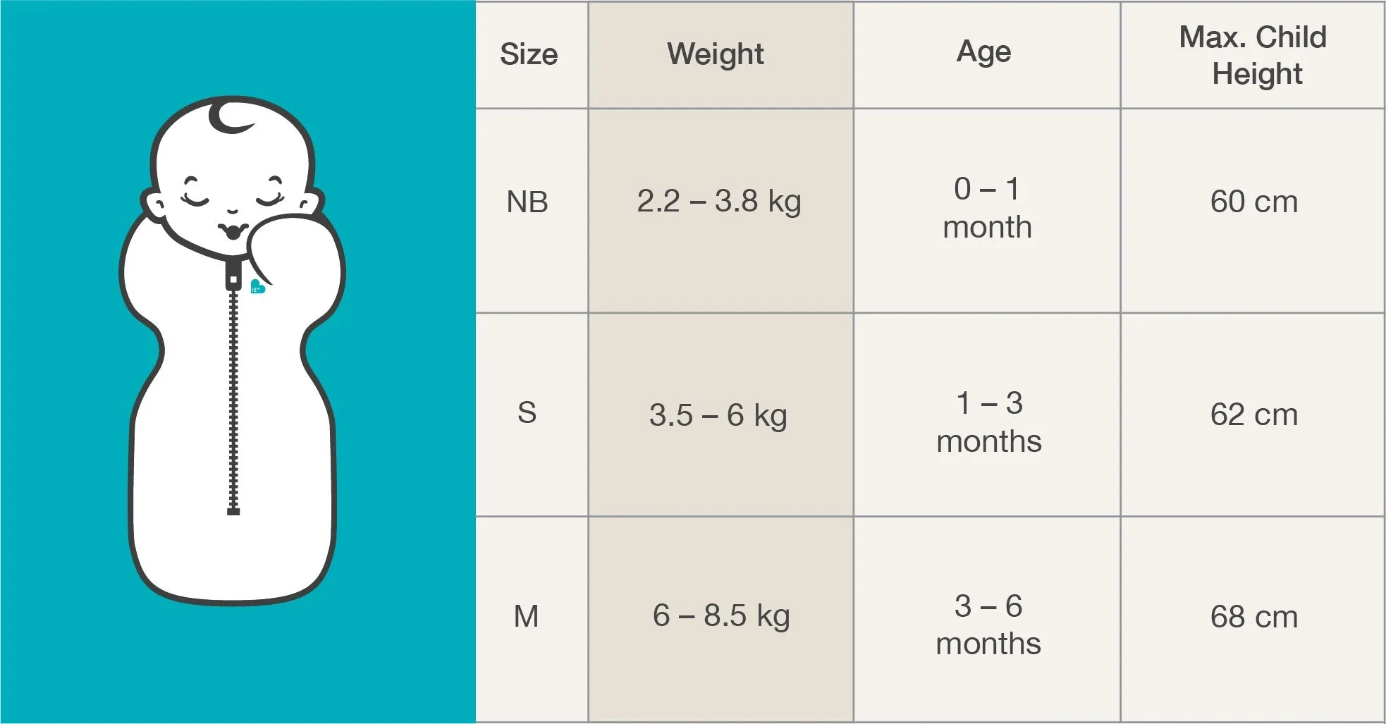 Love To Dream Swaddle UP Original Lite 0.2 Tog - Elephant Trail