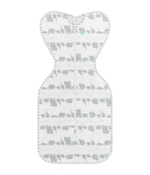 Love To Dream Swaddle UP Original Lite 0.2 Tog - Elephant Trail