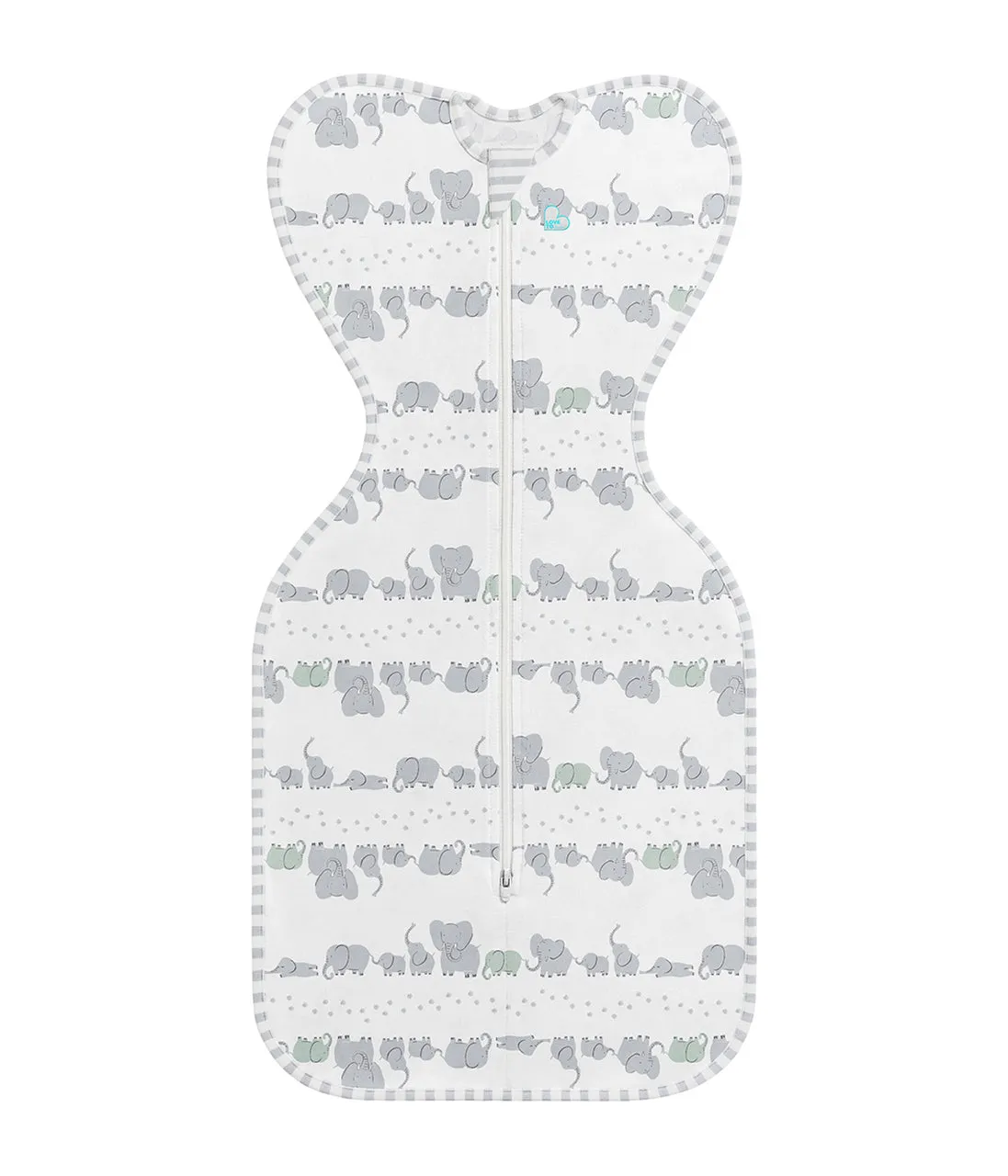 Love To Dream Swaddle UP Original Lite 0.2 Tog - Elephant Trail