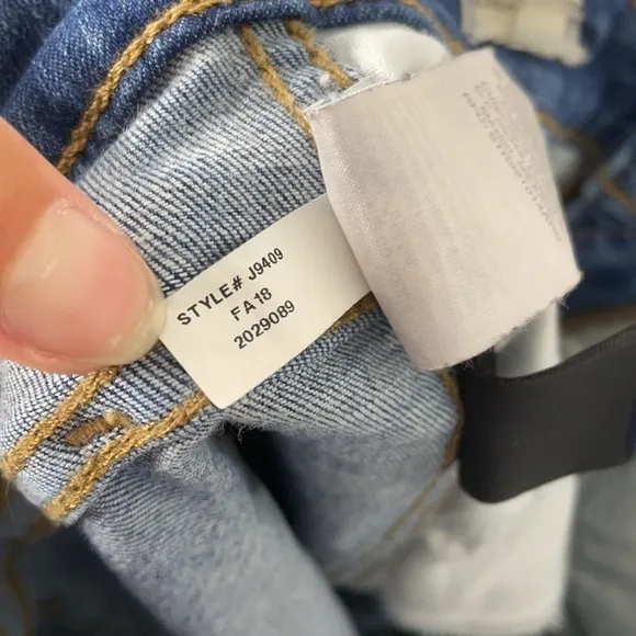 Madewell Curvy High Rise Skinny Jeans Size 26