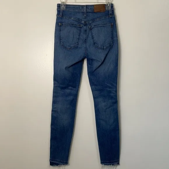 Madewell Curvy High Rise Skinny Jeans Size 26