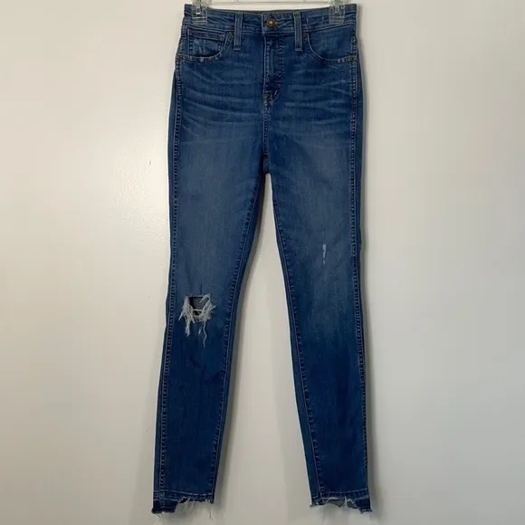 Madewell Curvy High Rise Skinny Jeans Size 26