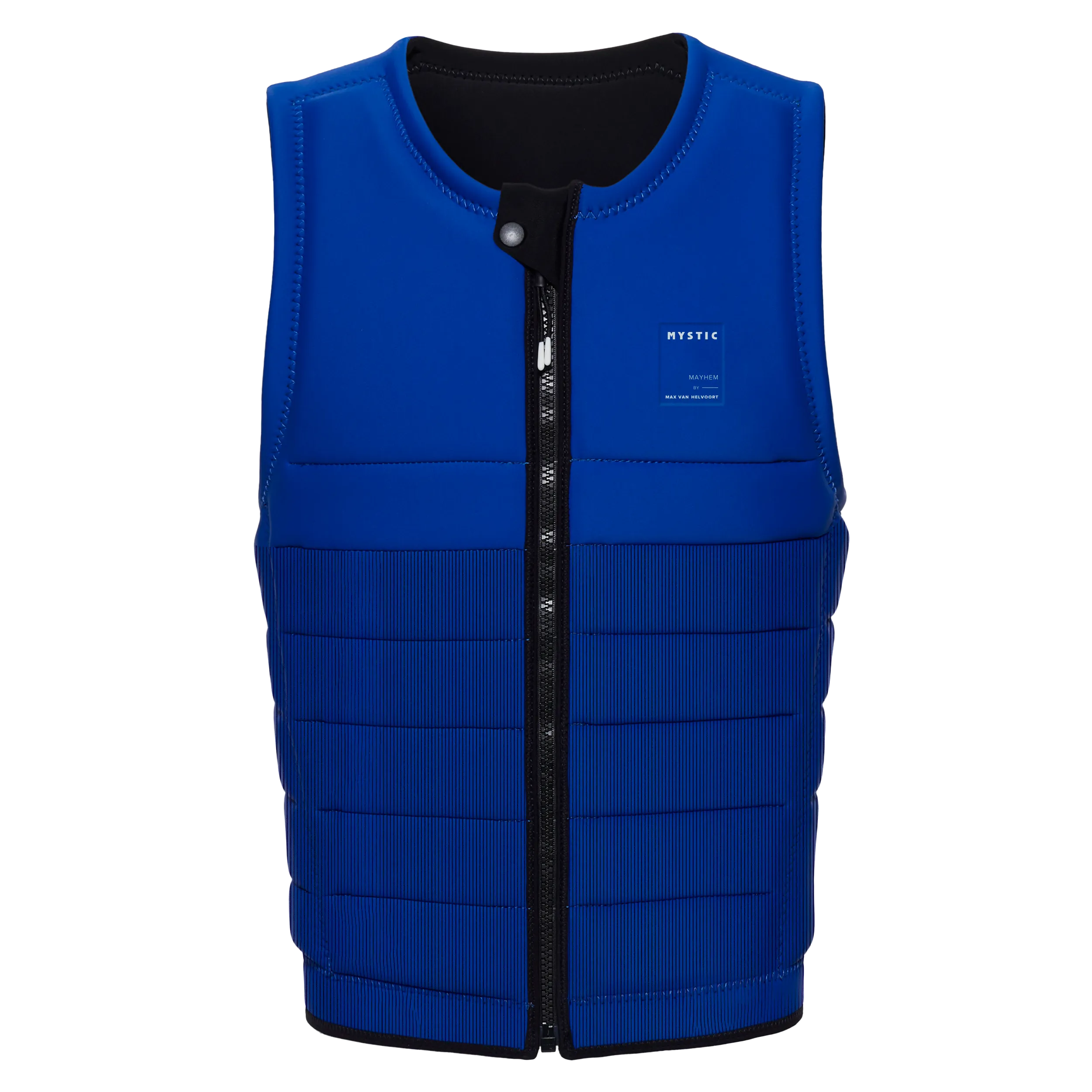 Mayhem Impact Vest Fzip Wake - Black / Blue - 2025