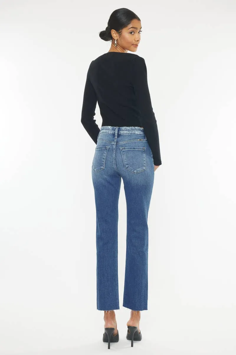 Medium High Rise Slim Straight Kancan Jeans