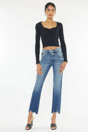 Medium High Rise Slim Straight Kancan Jeans