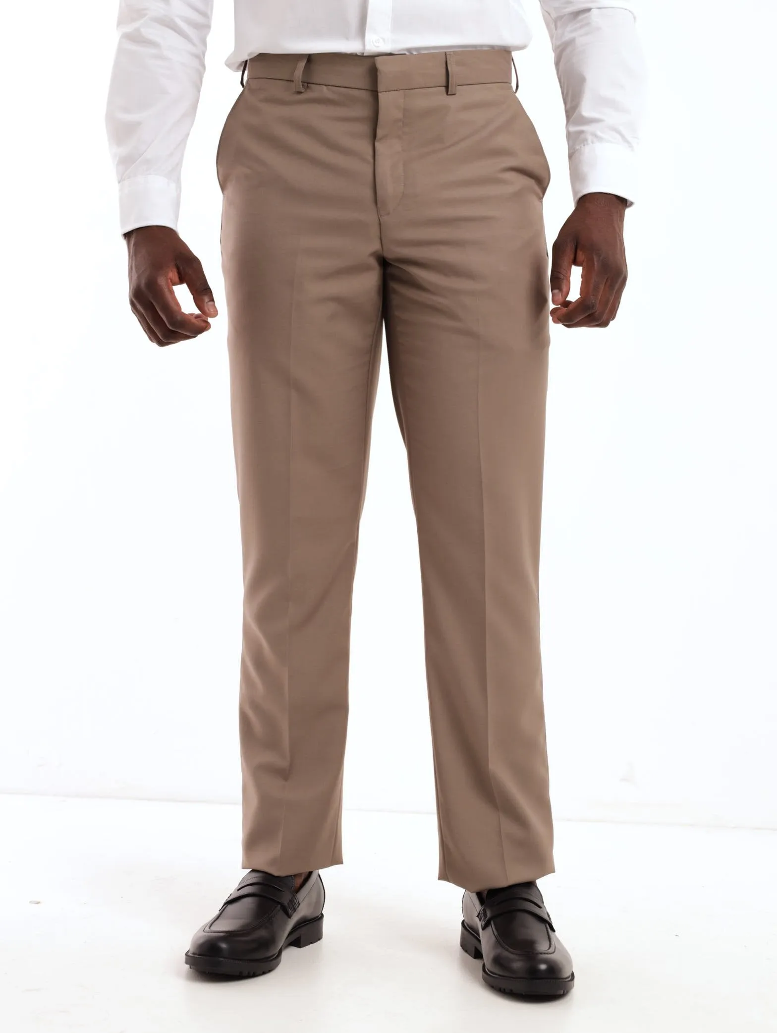 Men's Classic Twill Trouser - Stone