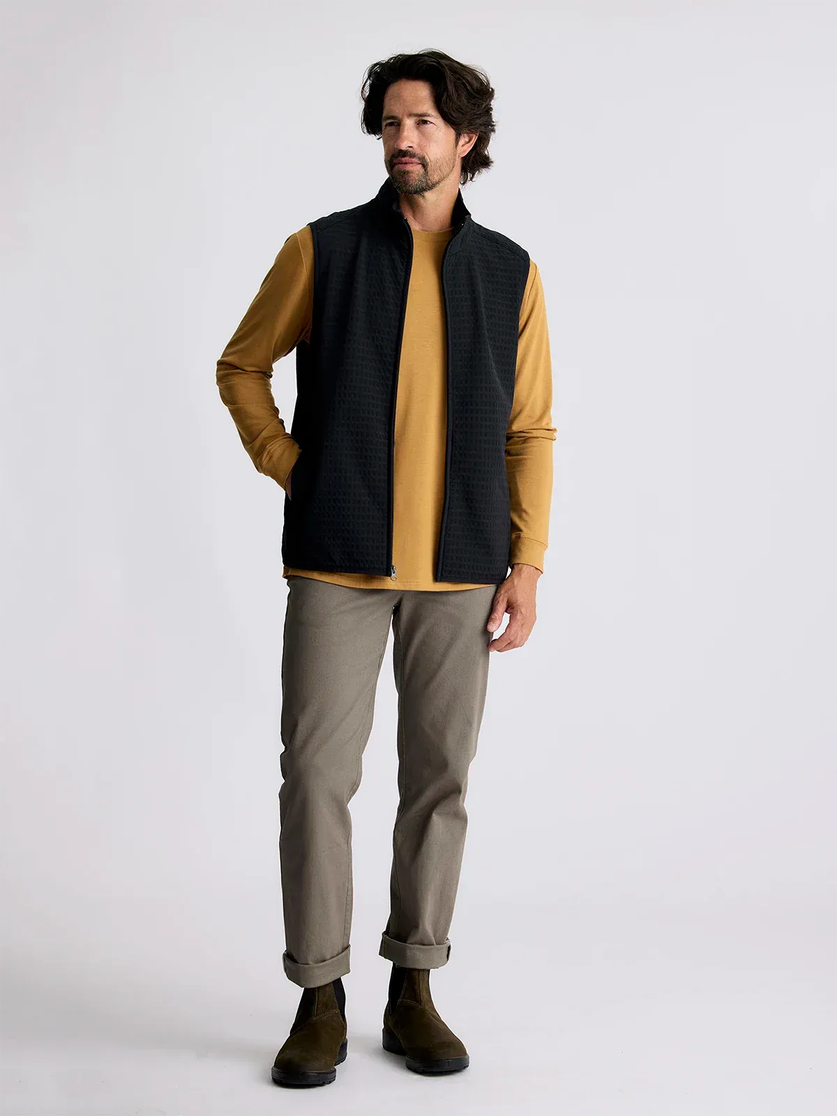 Men's Gridback Fleece Vest