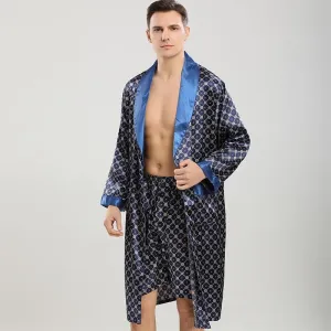 Men's Satin Robe Set