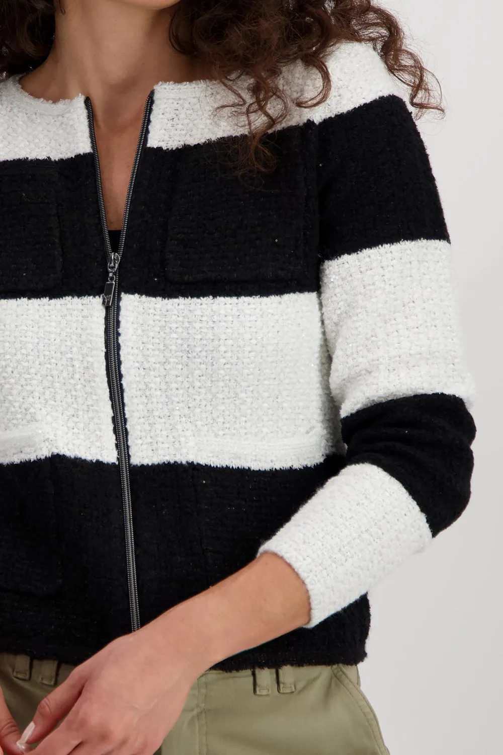 Monari Round Neck Jacket 807804