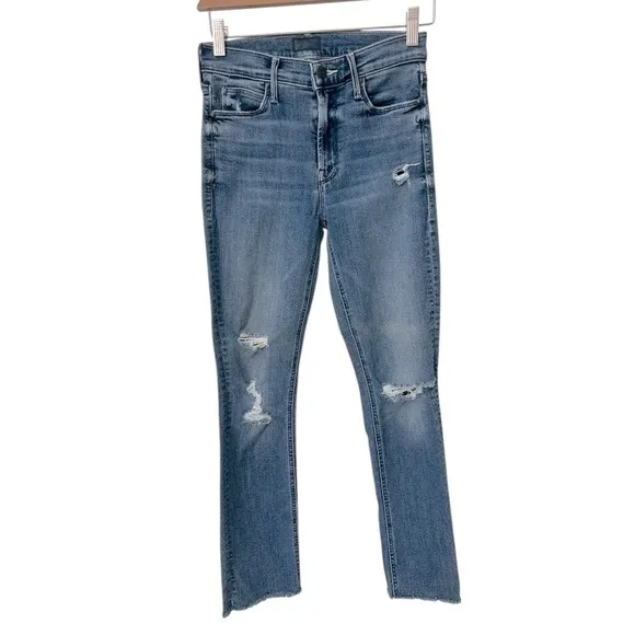 Mother Mid Rise Fray Jean  *Like New*