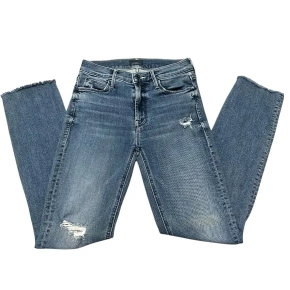 Mother Mid Rise Fray Jean  *Like New*