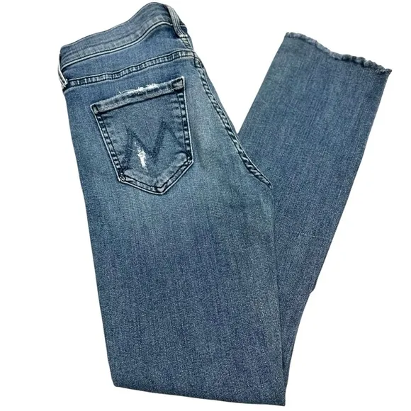 Mother Mid Rise Fray Jean  *Like New*