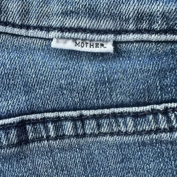 Mother Mid Rise Fray Jean  *Like New*