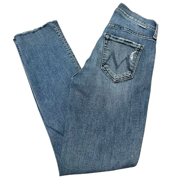 Mother Mid Rise Fray Jean  *Like New*