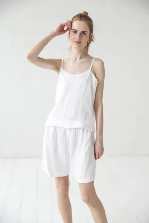 Natural Linen Pajama Set