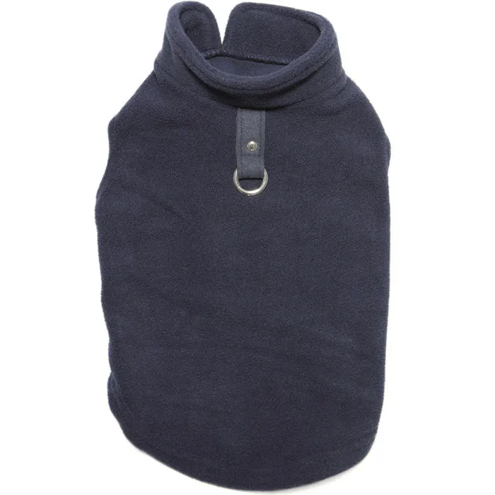 Navy Fleece Vest