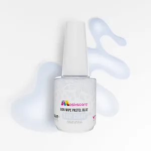 Non-Wipe Pastel Topcoat - Blue - 15ml