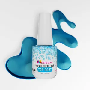 Non Wipe Top Coat - Blue Jelly Tint - 15ml