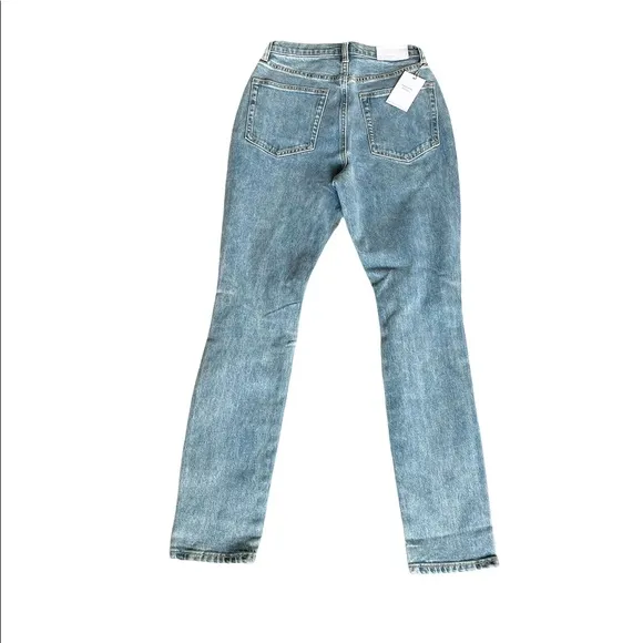 NWT WEWOREWHAT X REVOLVE The Danielle High Rise Vintage Straight Jeans