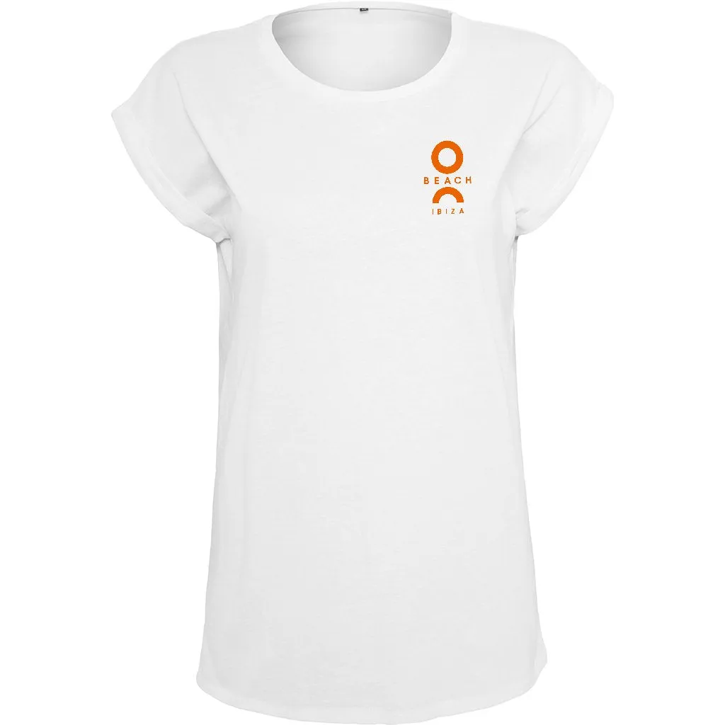 O Beach Orange Logo Women's Casual T-Shirt