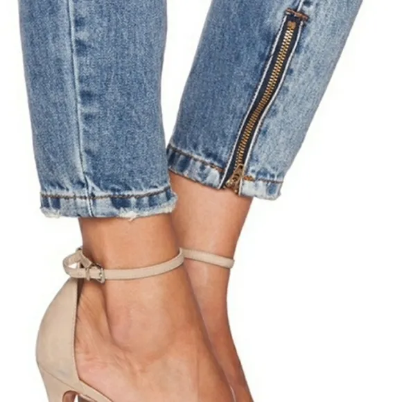 One Teaspoon DESTRESSED Patched Denim Jeans Trashed Free birds 27