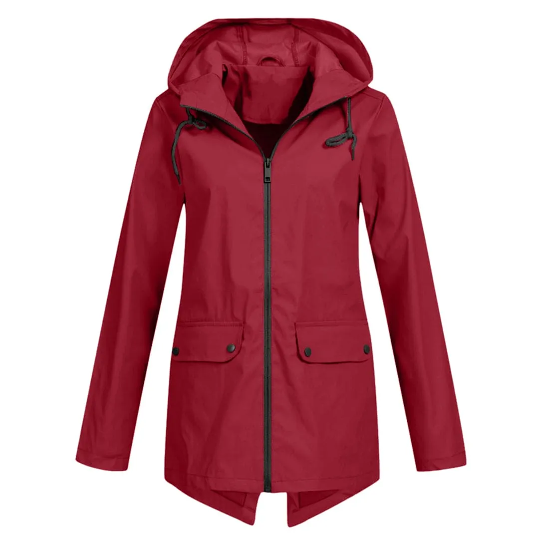 Ottoline | Waterproof Raincoat with hood