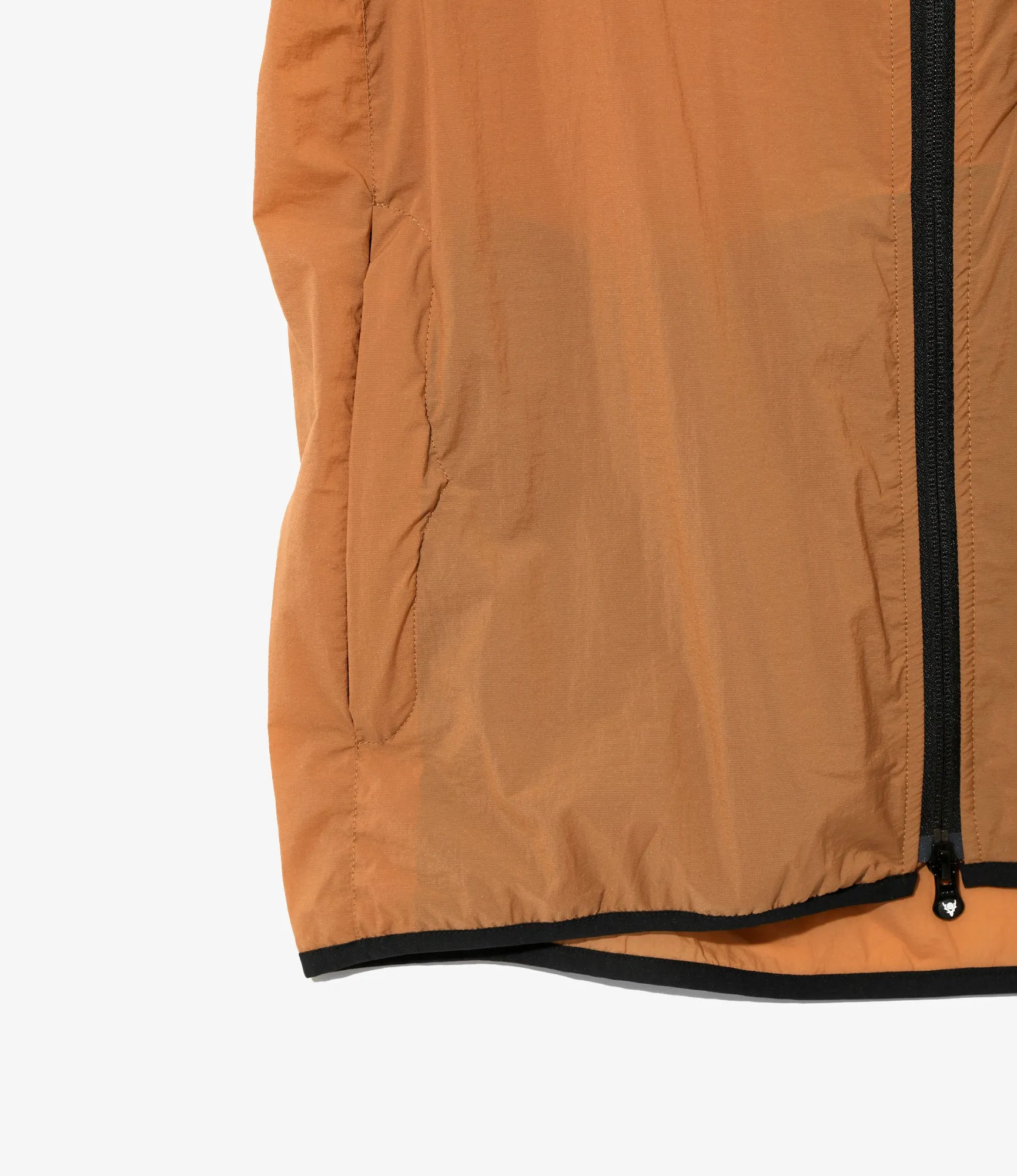 Packable Vest – Rust Micro Ripstop