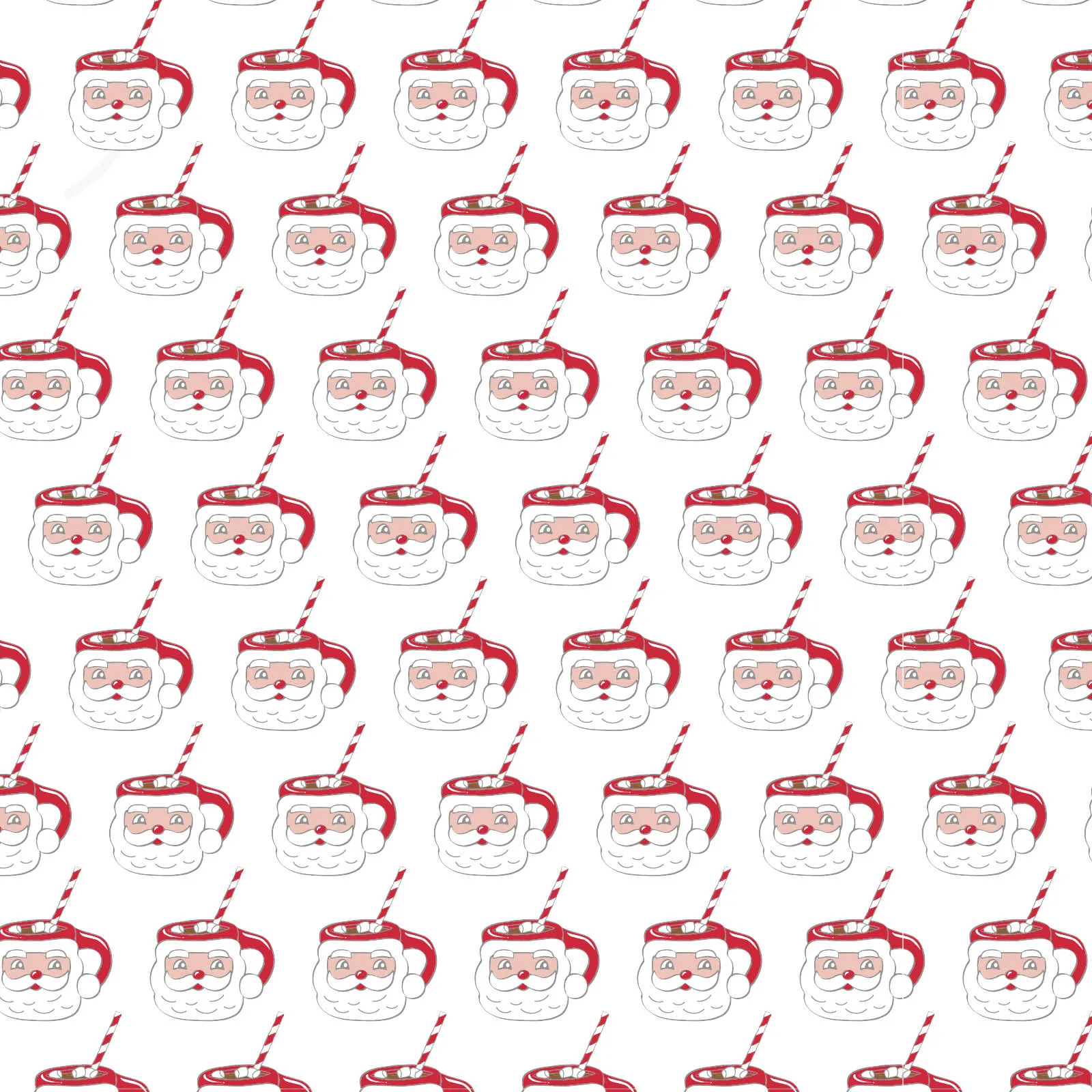 PARKER ZIPPER PAJAMA - HOT COCOA SANTA