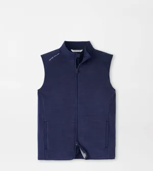 Peter Millar Mens Classic Fit Fade Vest- NAVY