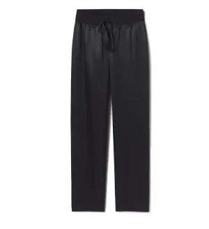 PJ Harlow Jolie Satin Pant in Black