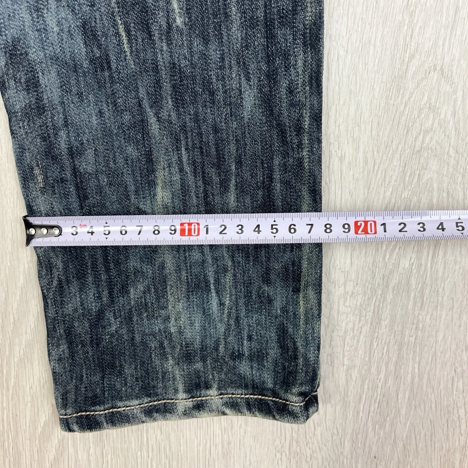 Premier by Rue 21 Womens 90s Y2K Distressed Denim Jeans Size 13/14R