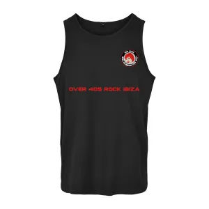 Red Jules Over 40s Rock Ibiza Men's Tank Top