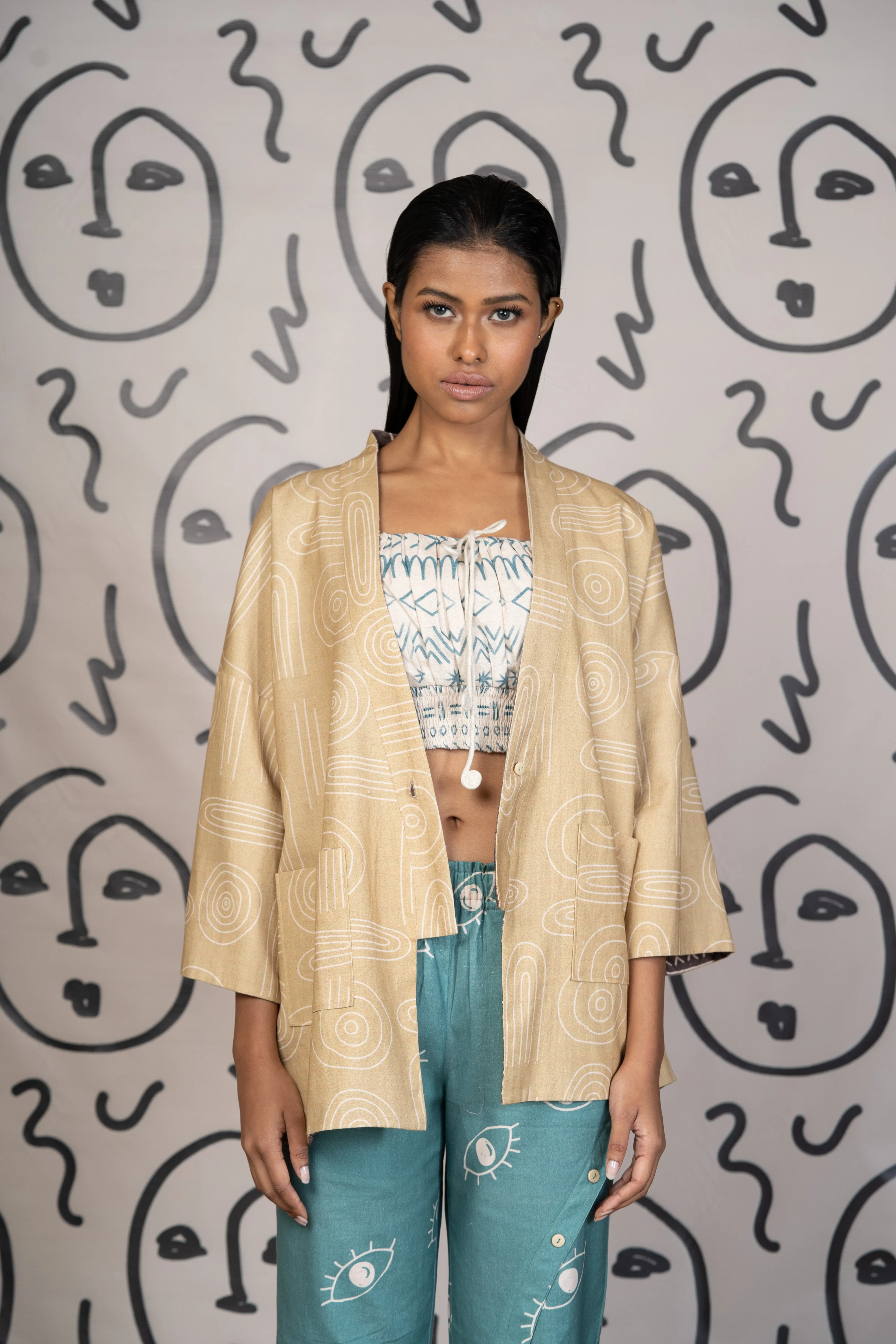 Rendezvous Reversible Short Trench Coat