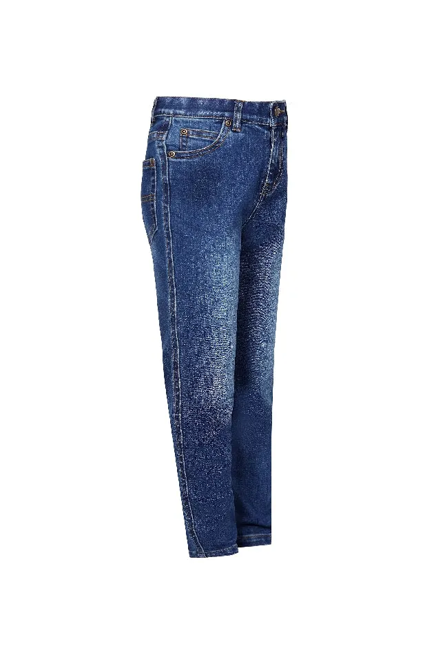 Ritemate Kids Stretch Denim Jeans - Blue