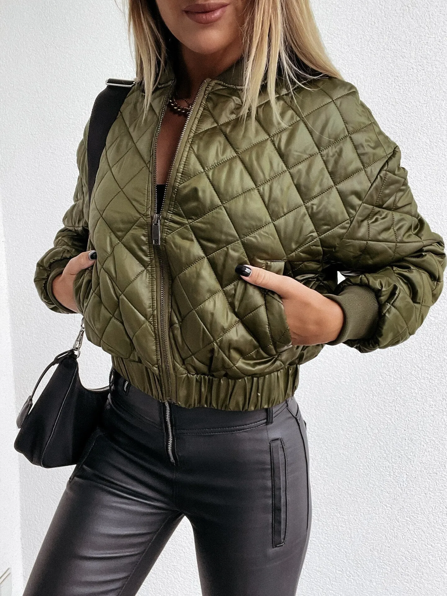 Romy | Padded Bomber Jacket