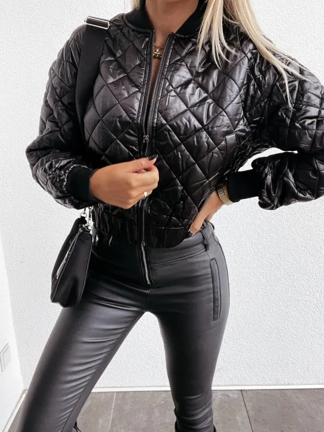 Romy | Padded Bomber Jacket