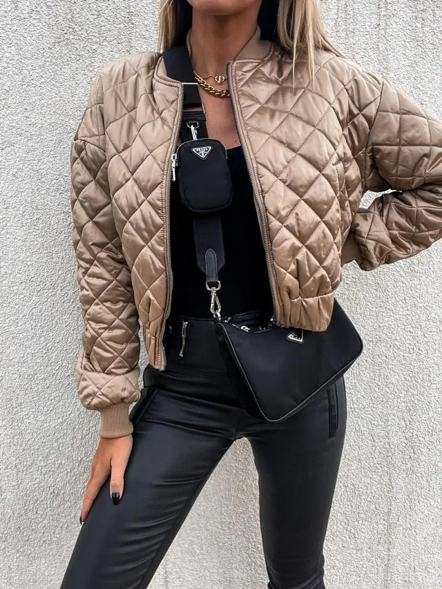 Romy | Padded Bomber Jacket