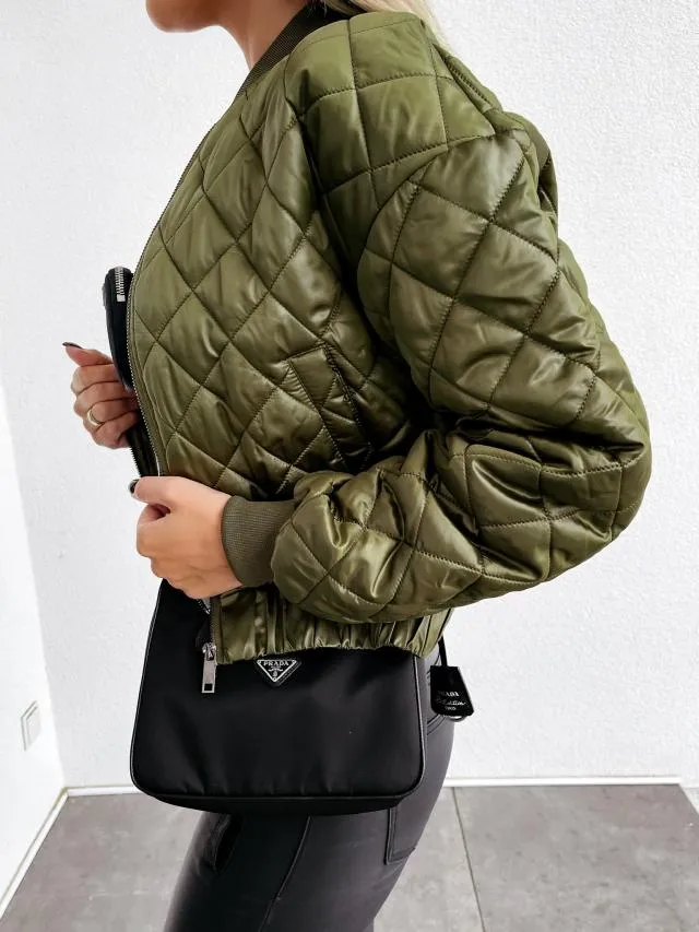 Romy | Padded Bomber Jacket