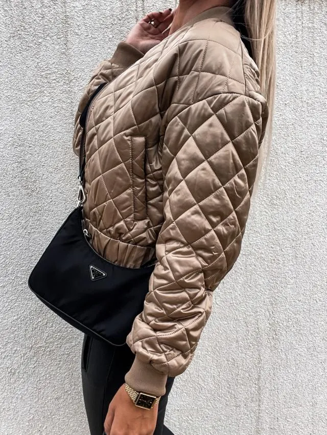 Romy | Padded Bomber Jacket
