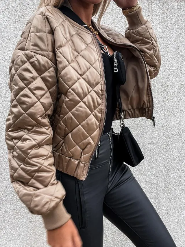 Romy | Padded Bomber Jacket
