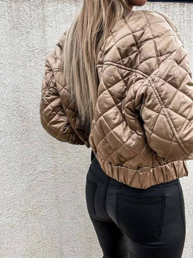 Romy | Padded Bomber Jacket