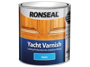 Ronseal Exterior Yacht Varnish Satin 250Ml