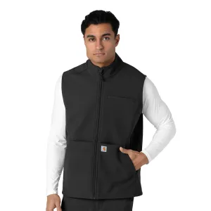 Rugged Flex C82023 Men's Bonded Fleece Vest Black