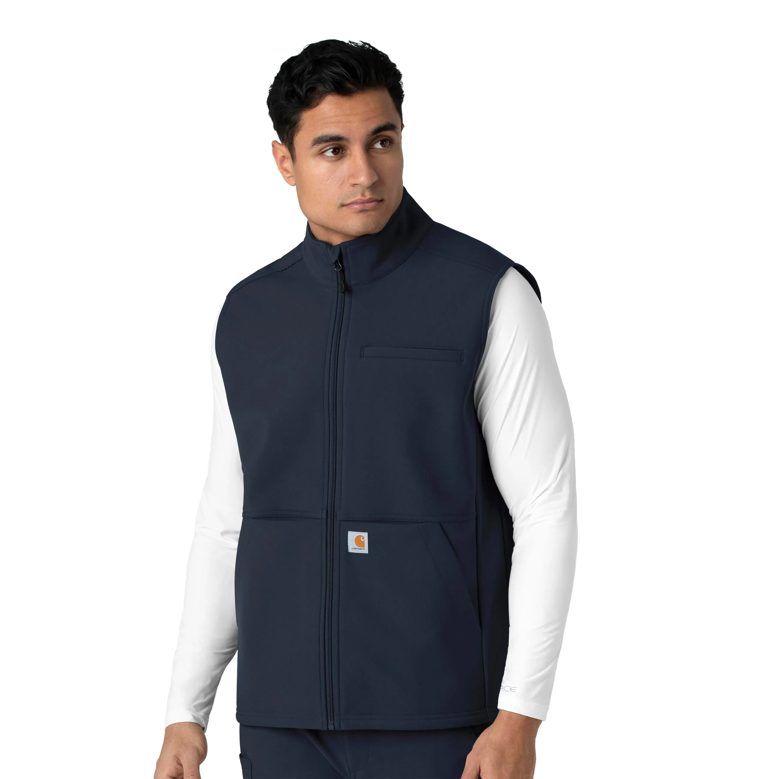 Rugged Flex C82023 Men's Bonded Fleece Vest Navy
