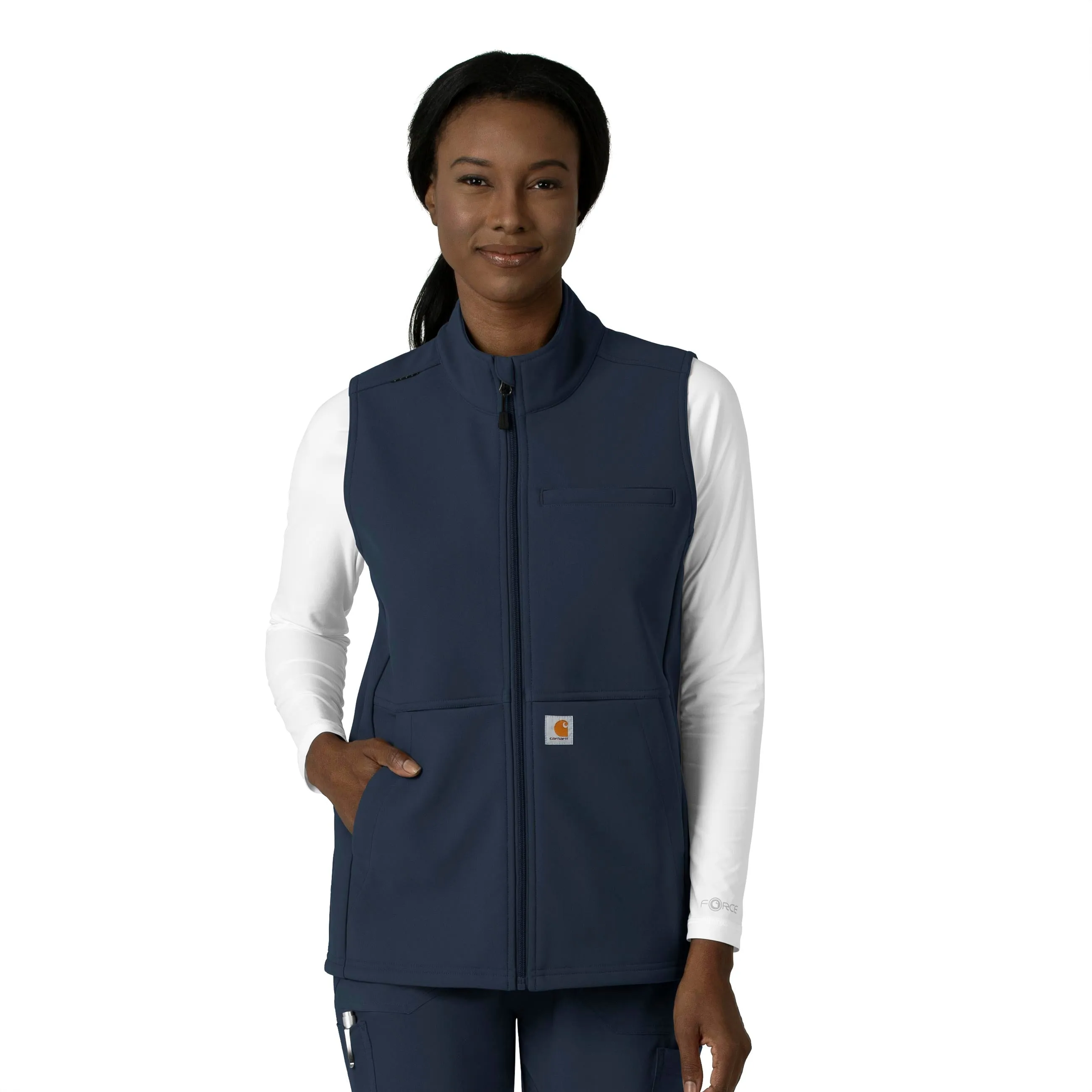 Rugged Flex C83023 Bonded Fleece Vest Navy