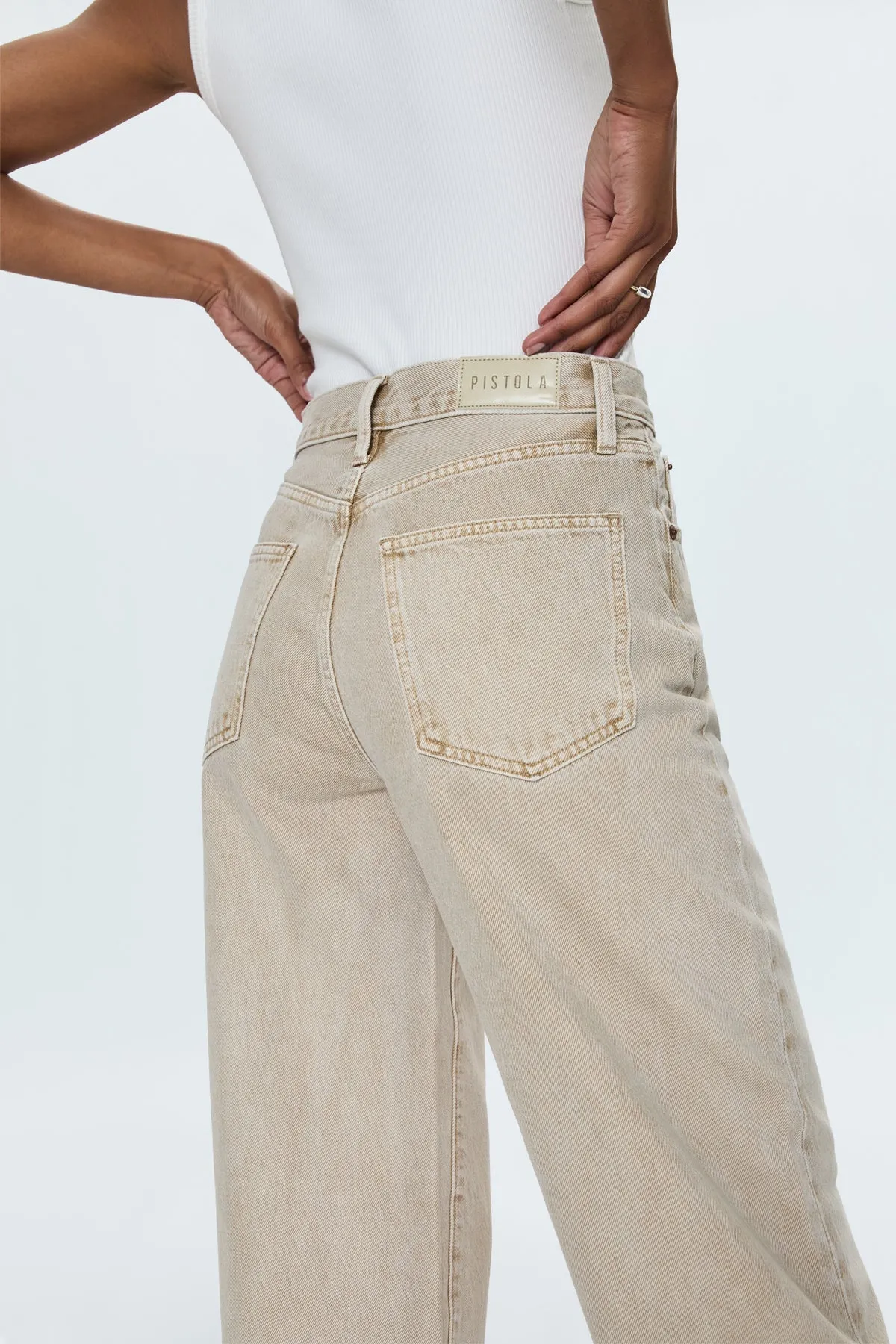 Ryder Oat High Rise Cuffed Jean