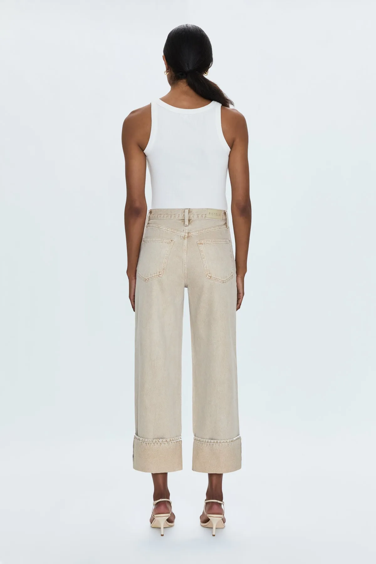 Ryder Oat High Rise Cuffed Jean