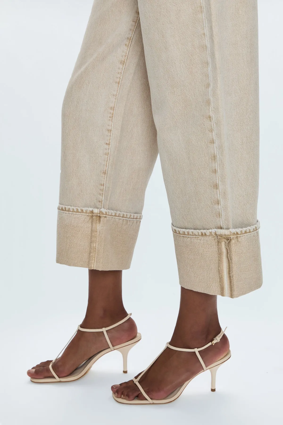 Ryder Oat High Rise Cuffed Jean